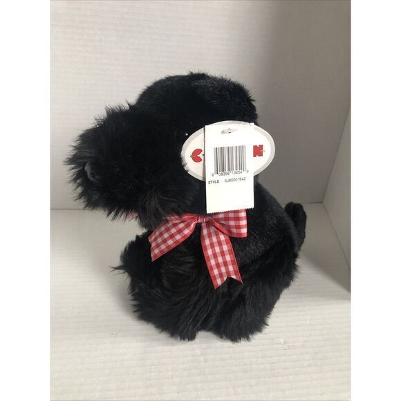 Vintage CHOSUN Black Plush Dog New With Tags Style‎ CU00001642 - Picture 1 of 8